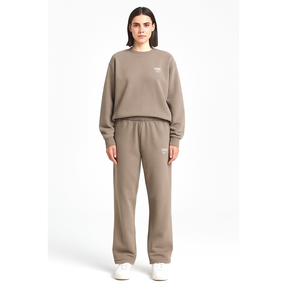 Zara Los Feliz Blvd Los Angeles Lounge Pants Sweatpants Beige L athleisure 91-37